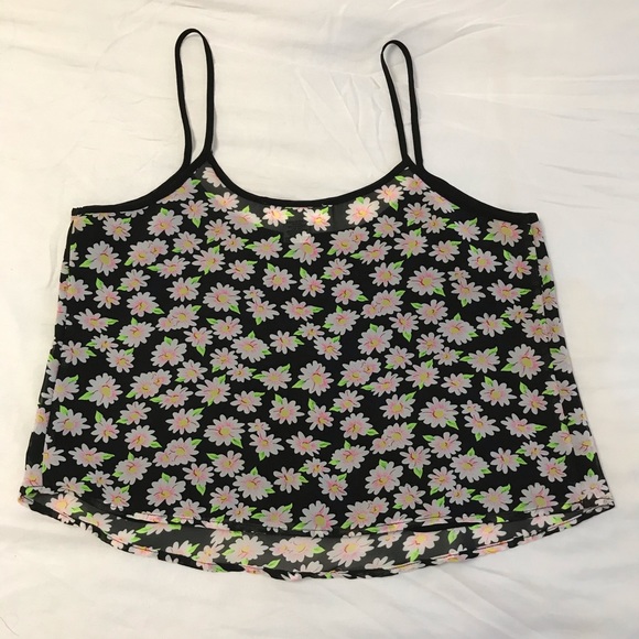 FLORAL AIRY TANK TOP BLOUSE - Picture 5 of 7